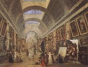 ROBERT, Hubert Design for the Grande Galerie in the Louvre oil painting reproduction